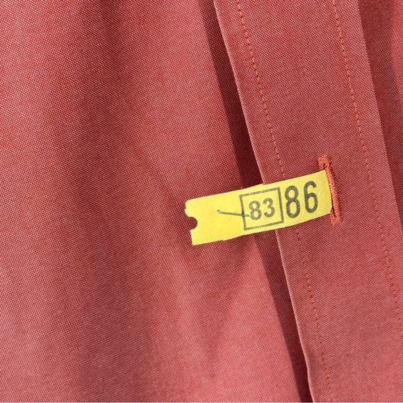 2/$25 Roundtree & Yorke Men's Rust Shirt - Picture 5 of 6